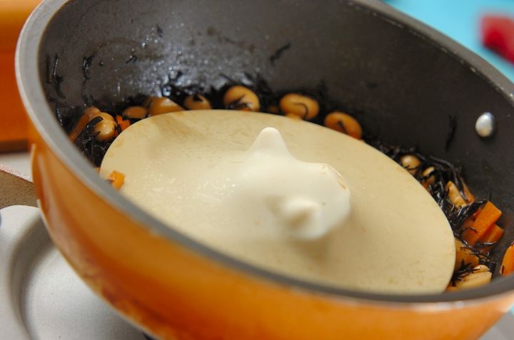 ヒジキの煮物の作り方1