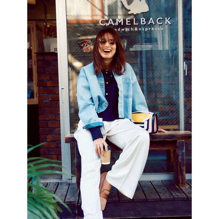 サングラス デニムジャケット