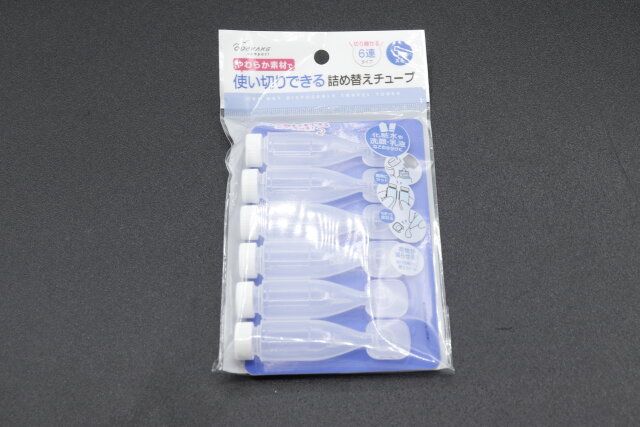 セリアの連結詰め替えチューブ 5mlのパッケージ