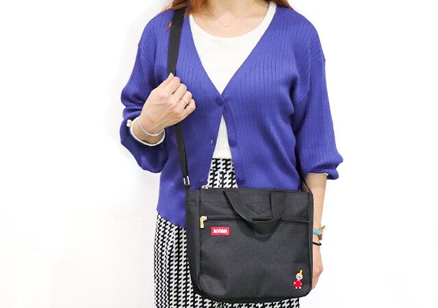 ムーミン公式ファンブック2024の2WAYショルダーバッグの付録レビュー