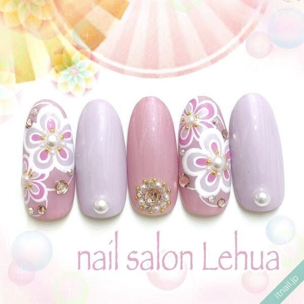 Lehuaが投稿したネイルデザイン [photoid:I0129818] via Itnail Design (732131)