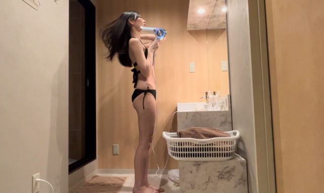 ReFaドライヤー使用イメージ画像