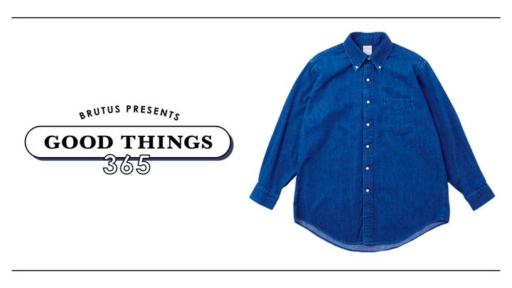 〈ブルックス ブラザーズ エクスクルーシブ フォー ブルーブルー〉のボタンダウンシャツ