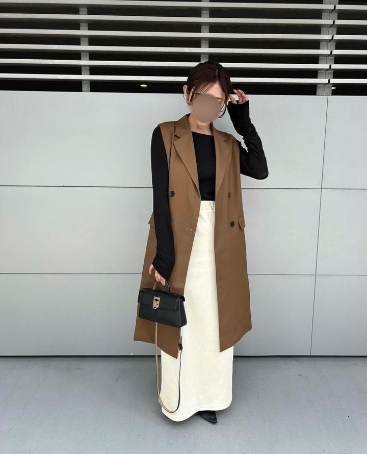 ジーユー_ロングジレ_3