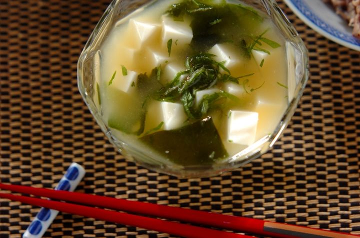 冷たいおみそ汁