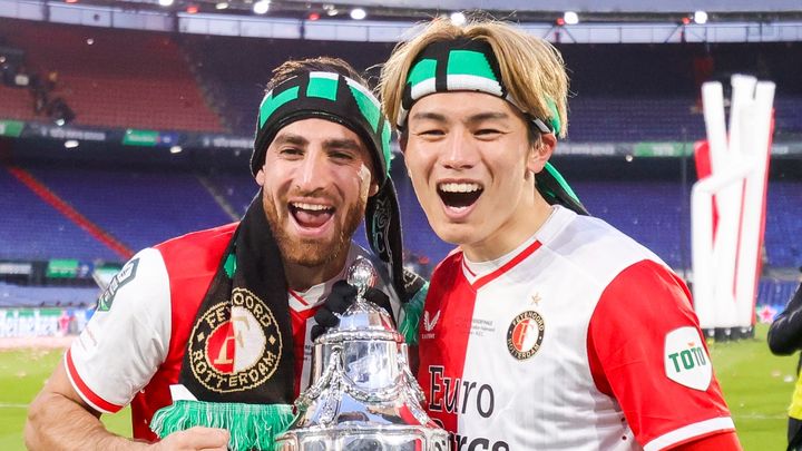 フェイエ上田綺世、小川と佐野のNECを下してカップ戦優勝！監督は注目発言 「ライバルFWが退団したら…」