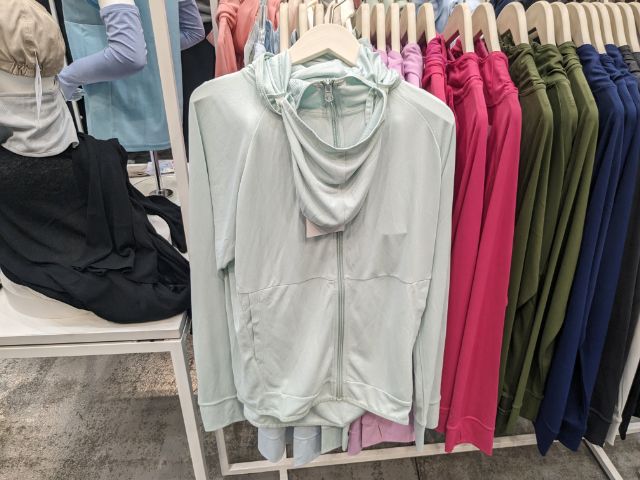 クールUVフェイスガードパーカー