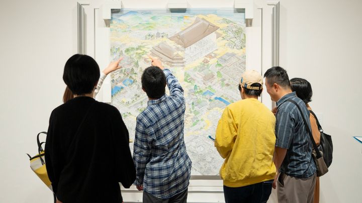 展覧会鑑賞風景 （アーティゾン美術館、2023年）
