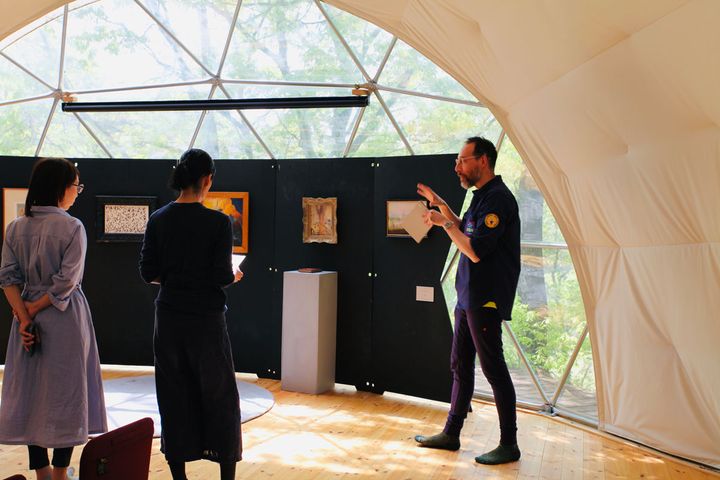 フィールドトリップの様子（Fenberger House）