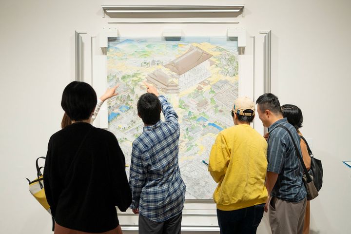 展覧会鑑賞風景 （アーティゾン美術館、2023年）