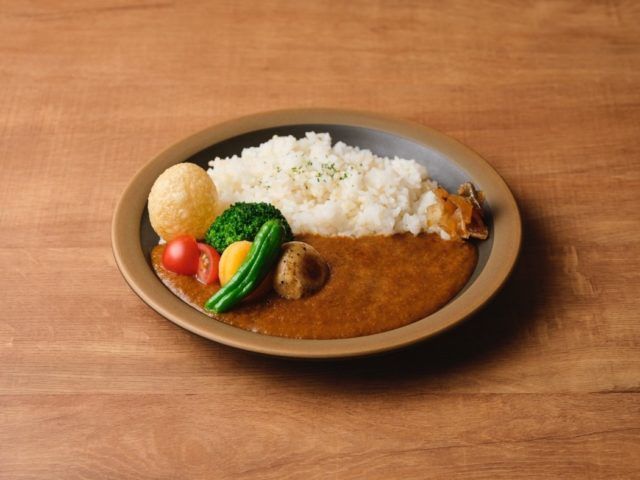 施設内でいただけるカレーの画像