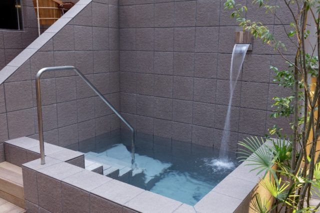 施設内水風呂画像