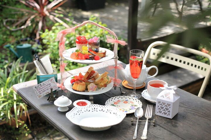 おひとり様もOK。屋上ガーデンテラスで優雅にアフタヌーンティーを。名古屋・吹上「ル・ジャルダン」