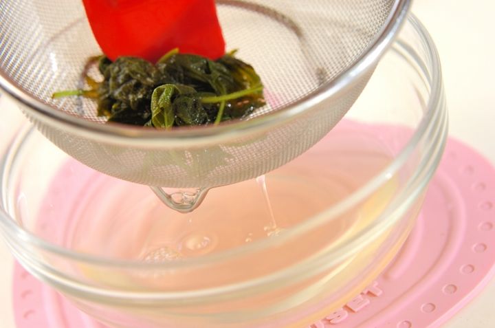 大葉のジュレの作り方2