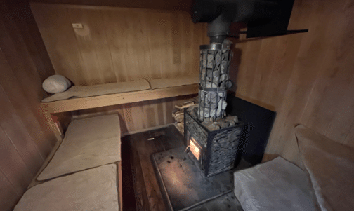 手作りサウナ画像