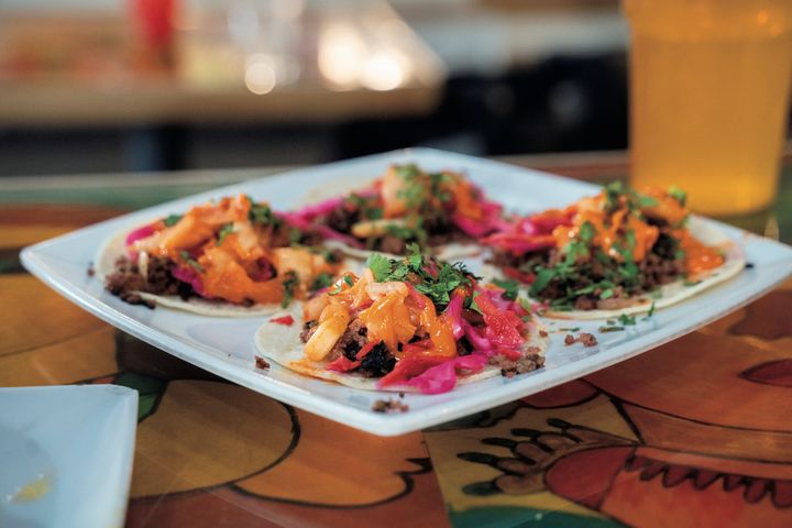 New Parkway Theater キムチを使った韓国風タコス