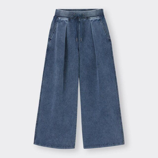 GUのウォッシュドスウェットプルオンパンツ