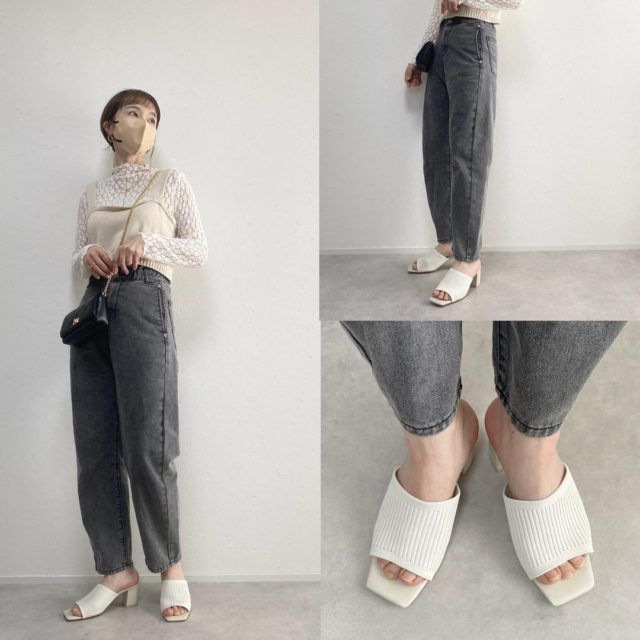 Vivian 「ニットミュールコーデの女性2」