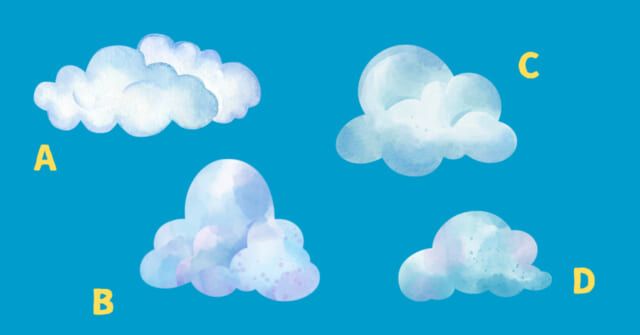 気になる雲はどれ？【心理テスト】あなたの業務遂行の効率性を診断！
