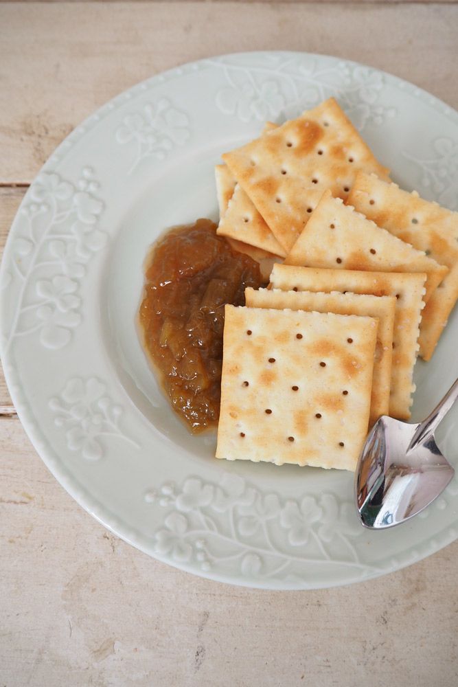 クラッカーに添えてもおいしいですよ。