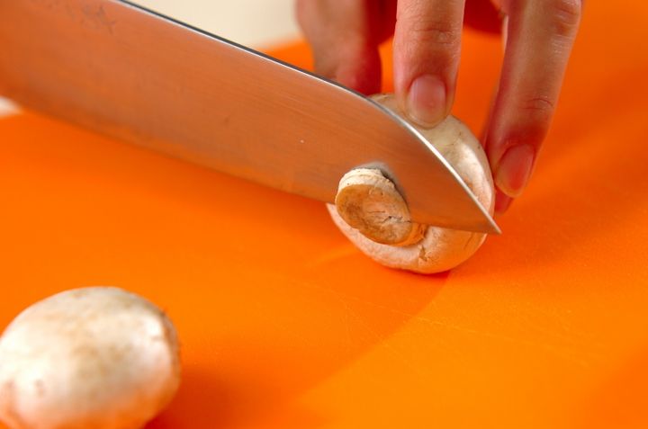 ビーンズサラダの下準備1