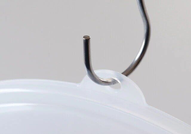 ダイソーのレンジパートナーにはフック穴がある