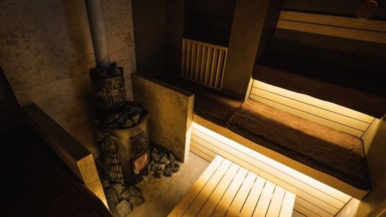 サウナ室画像