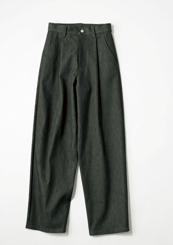 洗練＆美スタイル ザ・ニューハウス ブラックデニム 