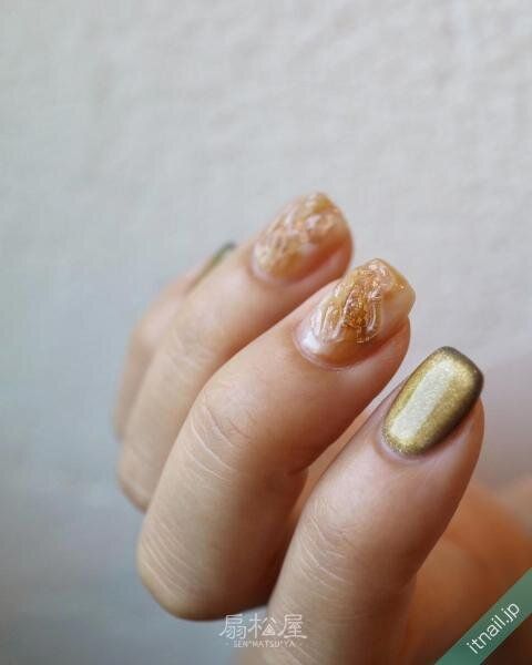 扇松屋が投稿したネイルデザイン [photoid:I0128528] via Itnail Design (732166)