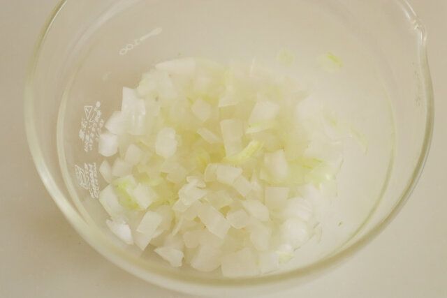 おからナゲット レシピ たまねぎをレンチンする