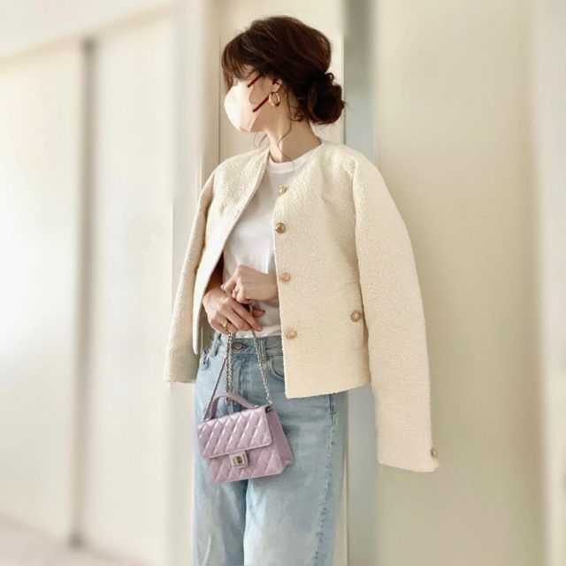 GU「ドライフレンチコーデの女性5」