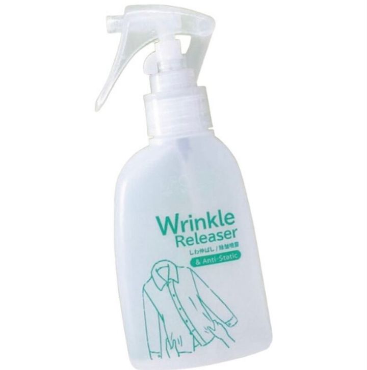 衣類のシワ伸ばしスプレー 旅先で便利なグッズ