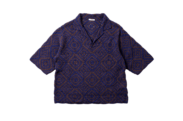 〈ユーゲン〉のスキッパーポロシャツ