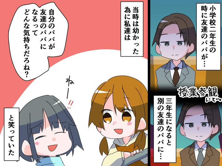 画像: ＜自分のパパが友達のパパ！？＞大人になって知った、離婚と再婚を繰り返した『パパ』の正体にゾッ！