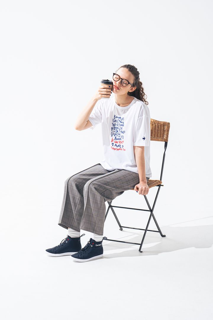 アフタヌーンティー×ルコックスポルティフの初コラボ！トリコロールカラーの限定アイテムに注目