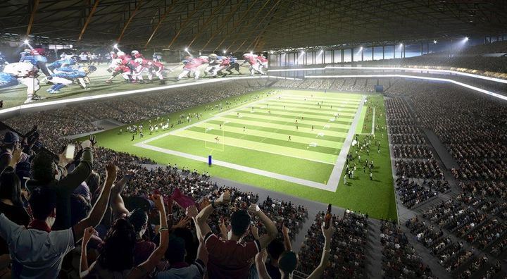 築地の新スタで話題！英プレミアリーグの「野球場にもなる」サッカースタジアムがこれ