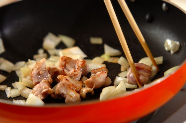 ミーゴレン（インドネシア焼きそば）の作り方2