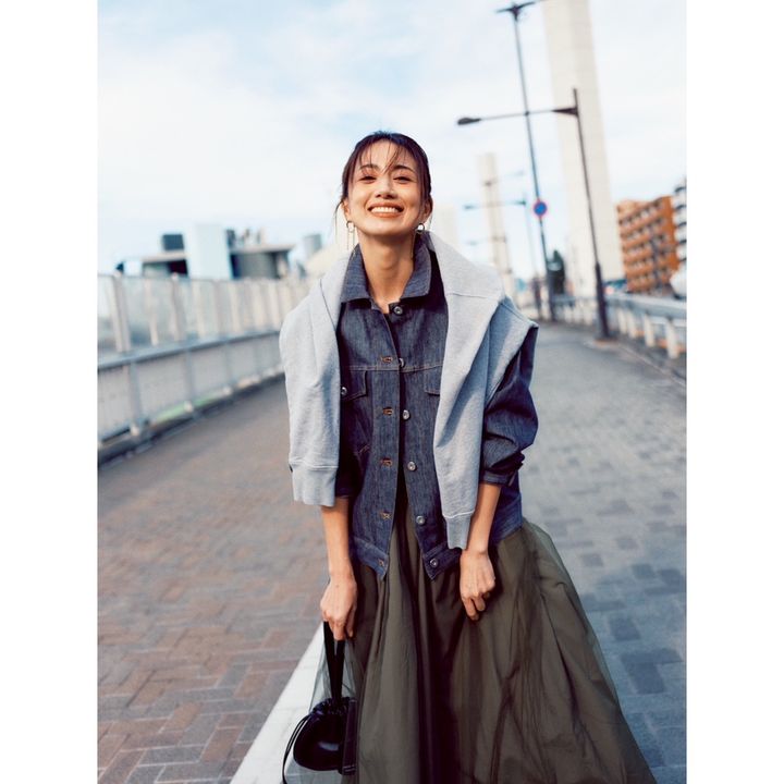 カーディガン デニムジャケット