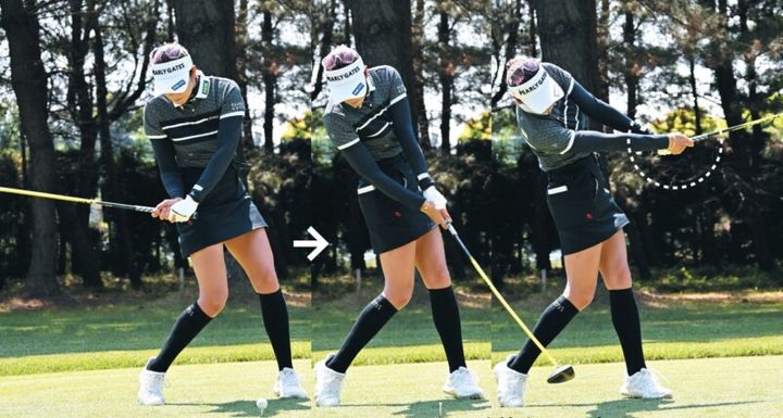 原英莉花も180度手首を返してる…!? 飛距離に必要な“リストターン”とは？