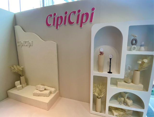 CipiCipi新商品発表会での展示物