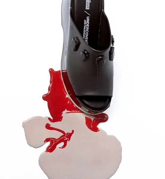 undercover 厚底ローファー RED