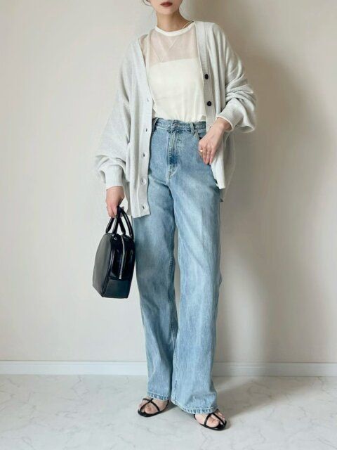 春のデニムコーデ