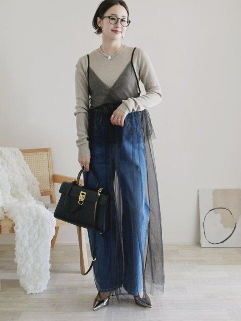 春のデニムコーデ