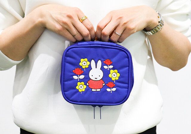 ミッフィーのミラー付きコスメバニティポーチ付録レビュー