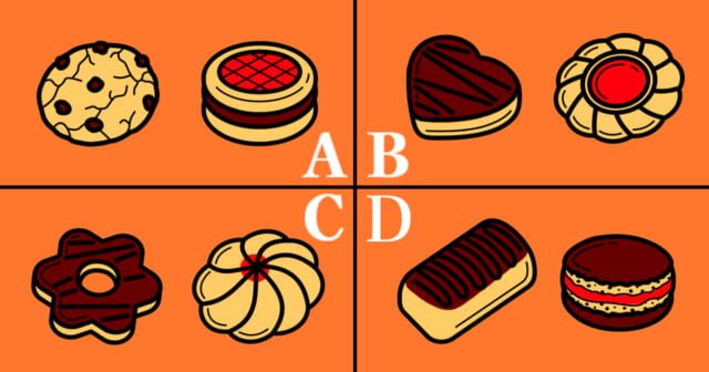 どのクッキーがいい？【心理テスト】あなたの可愛いところ診断！