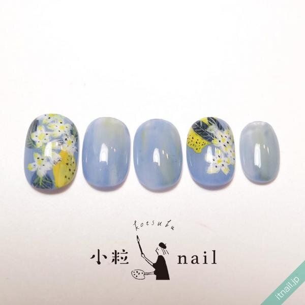 小粒nailが投稿したネイルデザイン [photoid:I0068627] via Itnail Design (732177)