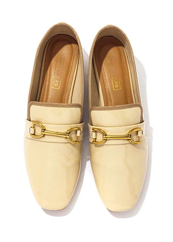 ダニエラアンドジェマ アイボリーローファー