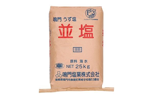鳴門うず塩 並塩 25kg