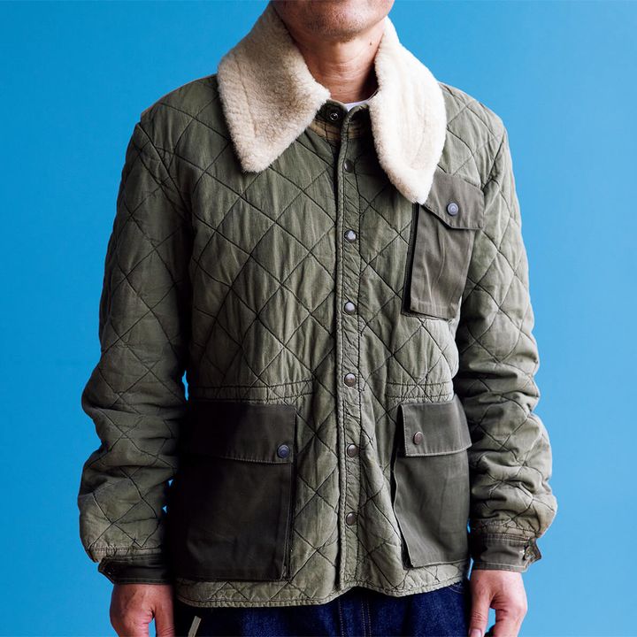 〈メゾン マルタン マルジェラ〉の「アーティザナル」ミリタリージャケット