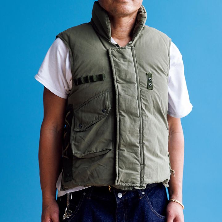 〈ヘルムート ラング〉のミリタリーベスト